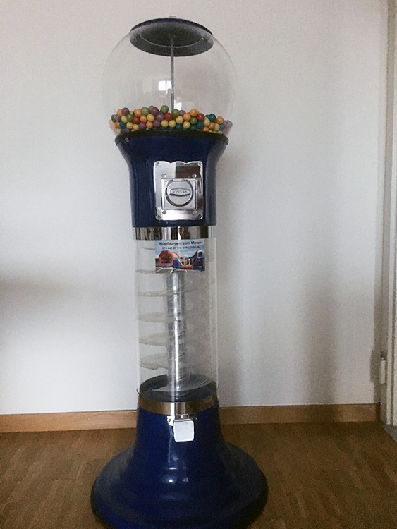 Kaugummiautomat (Einwurf Fr. -.50)